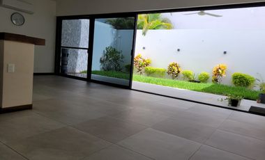 Casa en renta sin amueblar en aqua residencial, Cancún q. roo