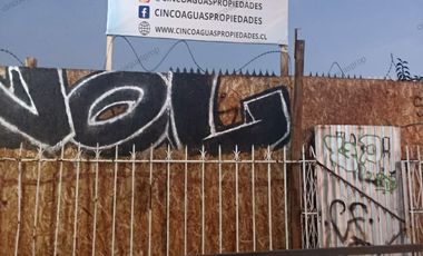 Gran Terreno con salida a dos avenidas, en el corazón de Quilicura