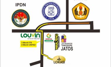 Rumah Kost Nempel ITB Jatinangor, 10 KMR, Tanah 127 Full Furnish Dijual