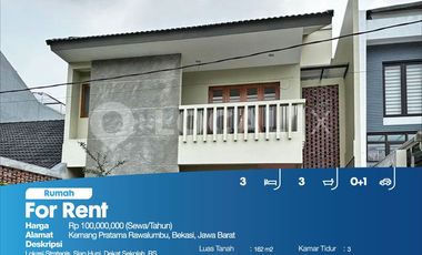 Rumah Kemang Pratama Rawalumbu, Bekasi, Jawa Barat