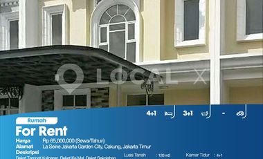 Rumah La Seine Jakarta Garden City, Cakung, Jakarta Timur