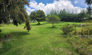 Terreno grande en venta 17mil metros cuadrados, sector Iglesia Challuabamba