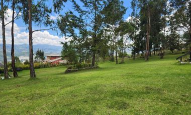 Terreno grande en venta 17mil metros cuadrados, sector Iglesia Challuabamba