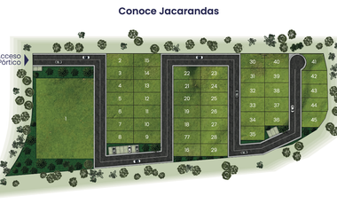 Terrenos en venta en Bosque Esmeralda Jacarandas