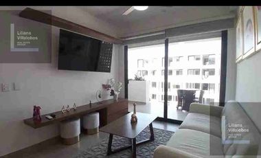 RENTA DEPARTAMENTO 2 RECAMARAS AMUEBLADO NUEVO VALLARTA