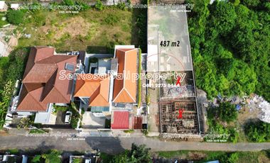 Tanah lokasi strategis 487m² dekat Sunset Road seminyak  Kuta Bali