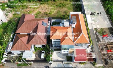 Tanah lokasi strategis 487m² dekat Sunset Road seminyak  Kuta Bali