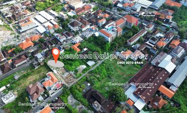 Tanah lokasi strategis 487m² dekat Sunset Road seminyak  Kuta Bali