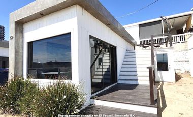 Departamento en renta | Terraza con vista al mar | El Sauzal, Ensenada
