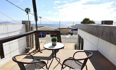 Departamento en renta | Terraza con vista al mar | El Sauzal, Ensenada