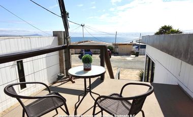 Departamento en renta | Terraza con vista al mar | El Sauzal, Ensenada