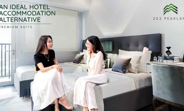 Studio with Balcony 202 Peaklane Davao Condotel/ Residential