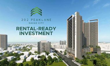 Studio with Balcony 202 Peaklane Davao Condotel/ Residential