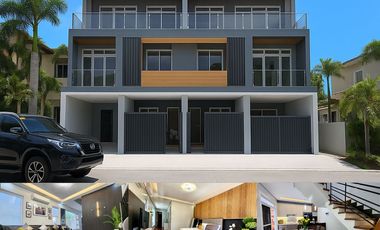 NEW RFOElegant Semi Furnished Townhouse for sale in Teachers Village Quezon City