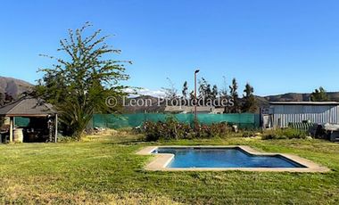 Leon Propiedades vende parcela con 2 casas en Maria pinto, Curacaví.