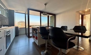 Se Vende Departamento Remodelado Y Amoblado, Estacionamiento. Providencia, Los Leones