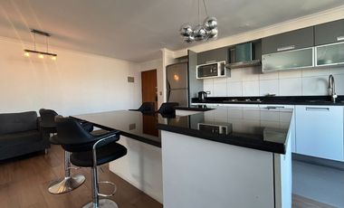 Se Vende Departamento Remodelado Y Amoblado, Estacionamiento. Providencia, Los Leones