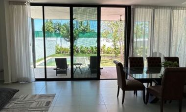 Casa en venta con 4 recamaras de 1 piso y alberca al norte de Mérida