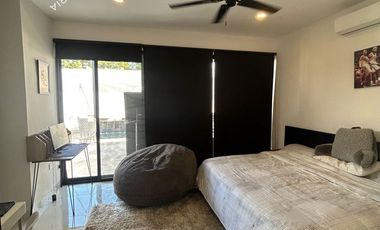 Casa en venta con 4 recamaras de 1 piso y alberca al norte de Mérida
