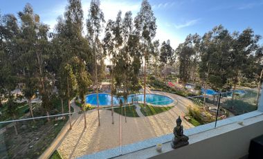 Rebajado! Depto Semi Nuevo Condominio Costa Algarrobo, Algarrobo.