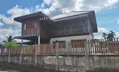 A1-0083 ขายบ้านครึ่งตึกครึ่งไม้ ตำบลบก อำเภอโนนคูณ ศรีสะเกษ (โปรโมชั่นภายใน 31 ธ.ค 2567)