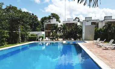 Oportunidad! Casa 2 recs con alberca y seguridad en Playa del Carmen
