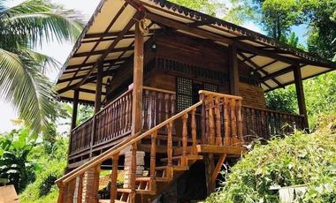 FOR SALE - 2 bahay kubo with mini pool in Lucban, Quezon