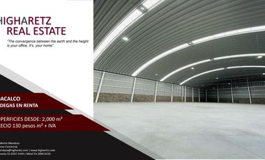 BODEGA COACALCO 2000 M²