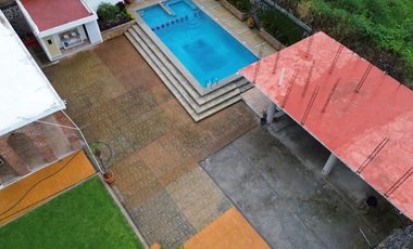 En venta casa sola con alberca en Yautepec, Morelos