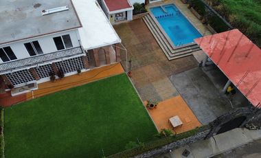 En venta casa sola con alberca en Yautepec, Morelos