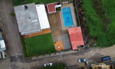 En venta casa sola con alberca en Yautepec, Morelos