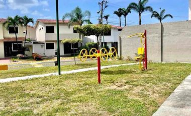 CASA CLUB, Km 12 Vía a la Costa, Alquilo casa  2 plantas, 3 dormitorios, $880