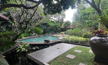 For Rent Balinese Style House inside Compound at Cipete, Jakarta Selatan