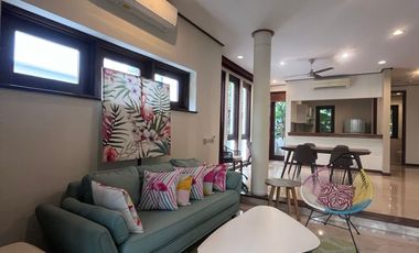 For Rent House with Balinese Style, inside Compound (Complete Facilities) at Cipete Jakarta Selatan