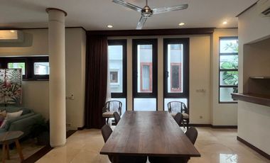 For Rent House with Balinese Style, inside Compound (Complete Facilities) at Cipete Jakarta Selatan