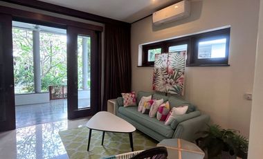 For Rent House with Balinese Style, inside Compound (Complete Facilities) at Cipete Jakarta Selatan