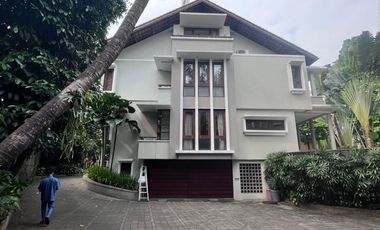For Rent House with Balinese Style, inside Compound (Complete Facilities) at Cipete Jakarta Selatan