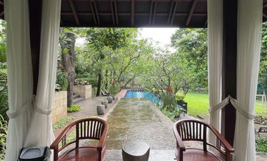 For Rent House with Balinese Style, inside Compound (Complete Facilities) at Cipete Jakarta Selatan