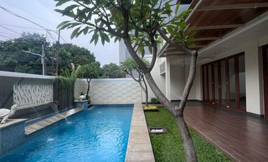For Rent Modern House with Private Pool at Cipete, South Jakarta
