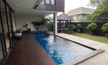 House for Rent at Cilandak Jakarta Selatan (Inside Compound), Private Pool with Furnished
