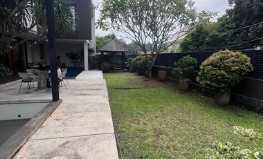 House for Rent at Cilandak Jakarta Selatan (Inside Compound), Private Pool with Furnished