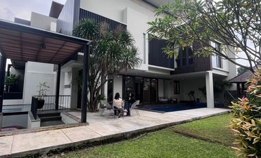 House for Rent at Cilandak Jakarta Selatan (Inside Compound), Private Pool with Furnished