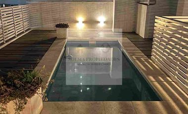 DEPTO + Balcón y asador (Amenities)
