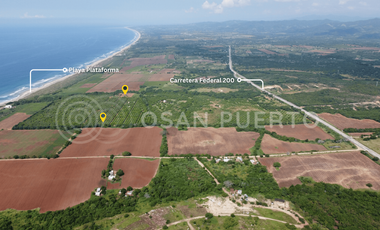 SE VENDEN  terreno de oportunidad en Playa Plataforma, Puerto Escondido