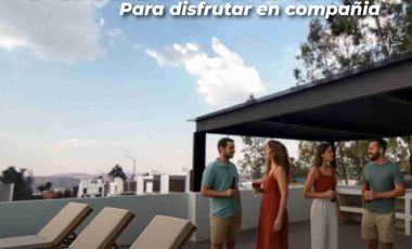 Venta de Casa de Dos Recámaras con proyecto de ampliación en planta alta y terreno adicional a un costado en coto exclusivo en Bosques tres Marias frente a ciudad salud en Morelia Michoacán.