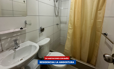 Departamento Amoblado En Primer Piso - Residencial La Angostura (Ica)