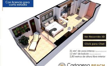 VENTA APARTAMENTO TURISTICO EN CRESPO CARTAGENA