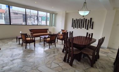Departamento Amoblado en Alquiler en Kennedy Nueva, 3 Habitaciones, 3 Baños, Norte de Guayaquil.
