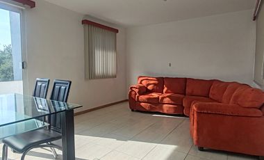 DEPARTAMENTO AMUEBLADO EN RENTA , ATRAS DE PLAZA SAN DIEGO FRACC. CON VIGILANCIA Y ÁREA VERDE