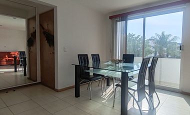 DEPARTAMENTO AMUEBLADO EN RENTA , ATRAS DE PLAZA SAN DIEGO FRACC. CON VIGILANCIA Y ÁREA VERDE
